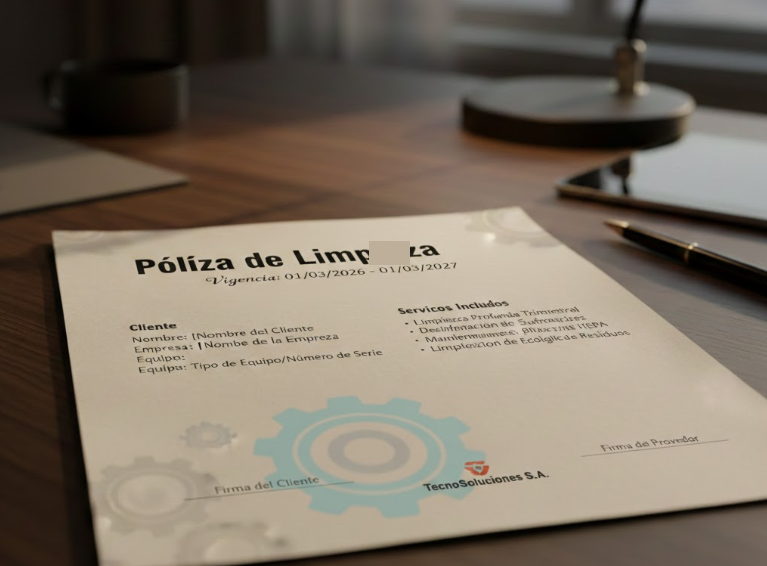 Póliza de Limpieza