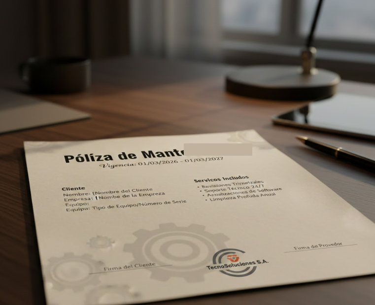 Póliza de Mantenimiento